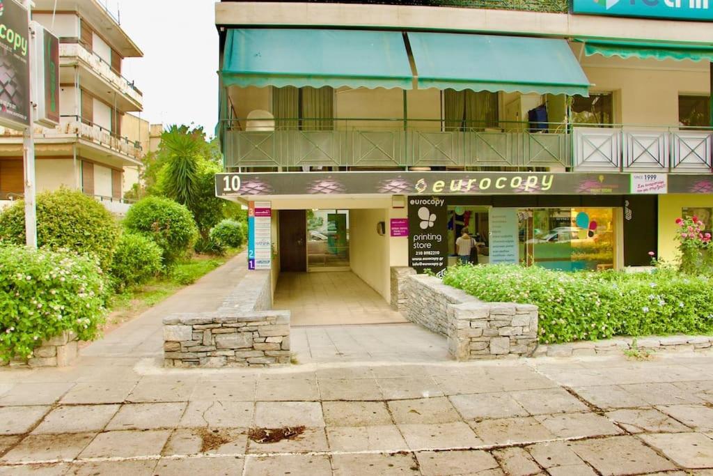 Ferienwohnung Glyfada Path Of Poets Athen Exterior foto